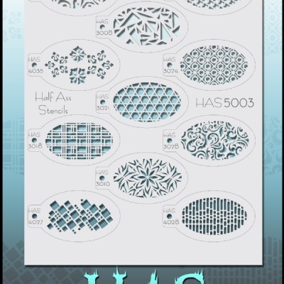 Half Ass Stencil Design